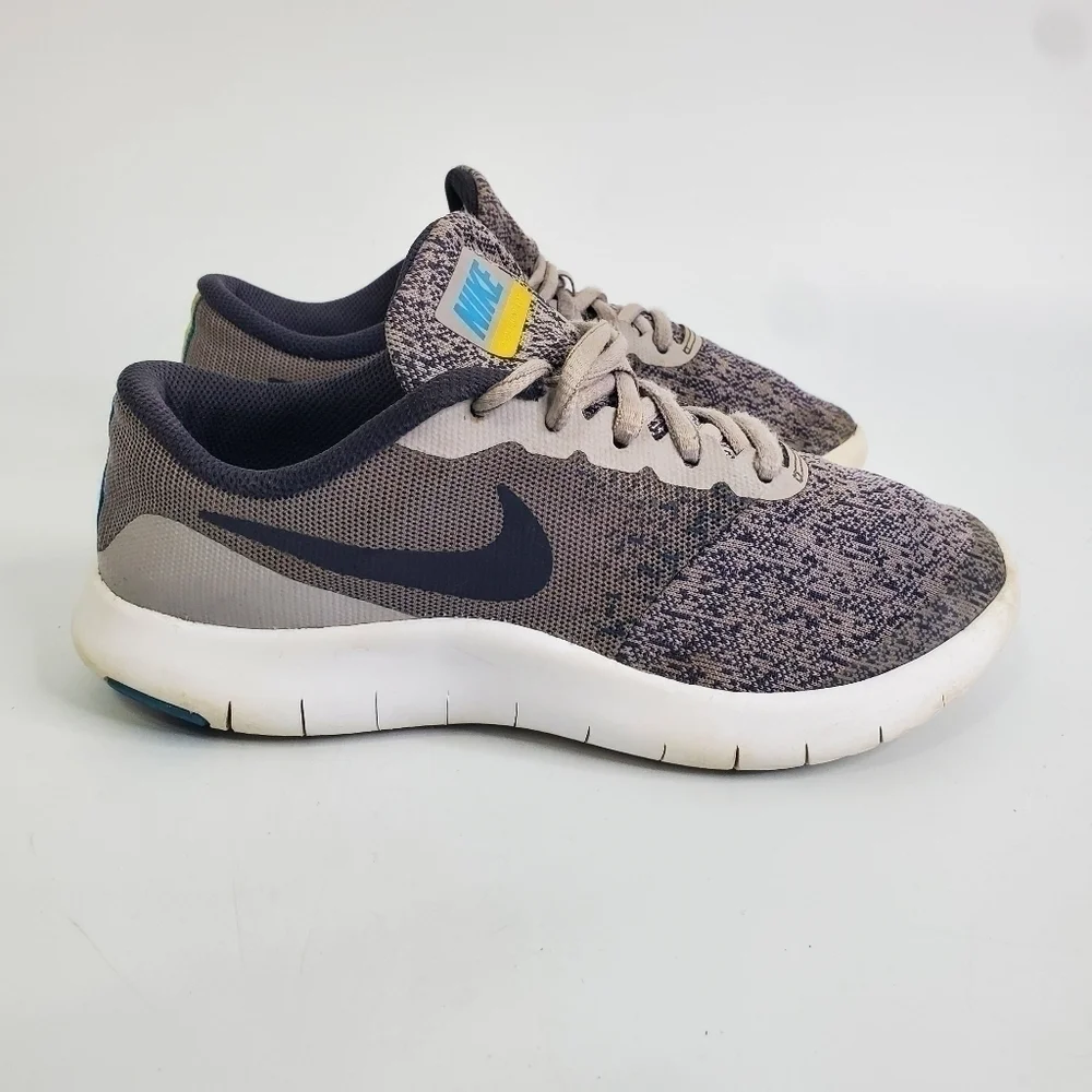 Nike Shoes Size 4.5 Youth 6 Women Flex Contact Sneakers s Athletic Gray